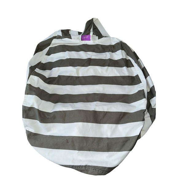 Stuffed Animal Storage Bean Bag Chair Cover Kids Bedroom Toy Organizer - Picture 15 of 15